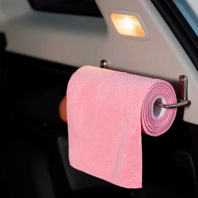 SEAMETAL Microfiber Cleaning Wipes for Car, Household, and Kitchen – 20 Sheets per Roll